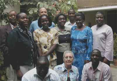 NVIVO 7 training at MRC-CDC Entebbe Uganda